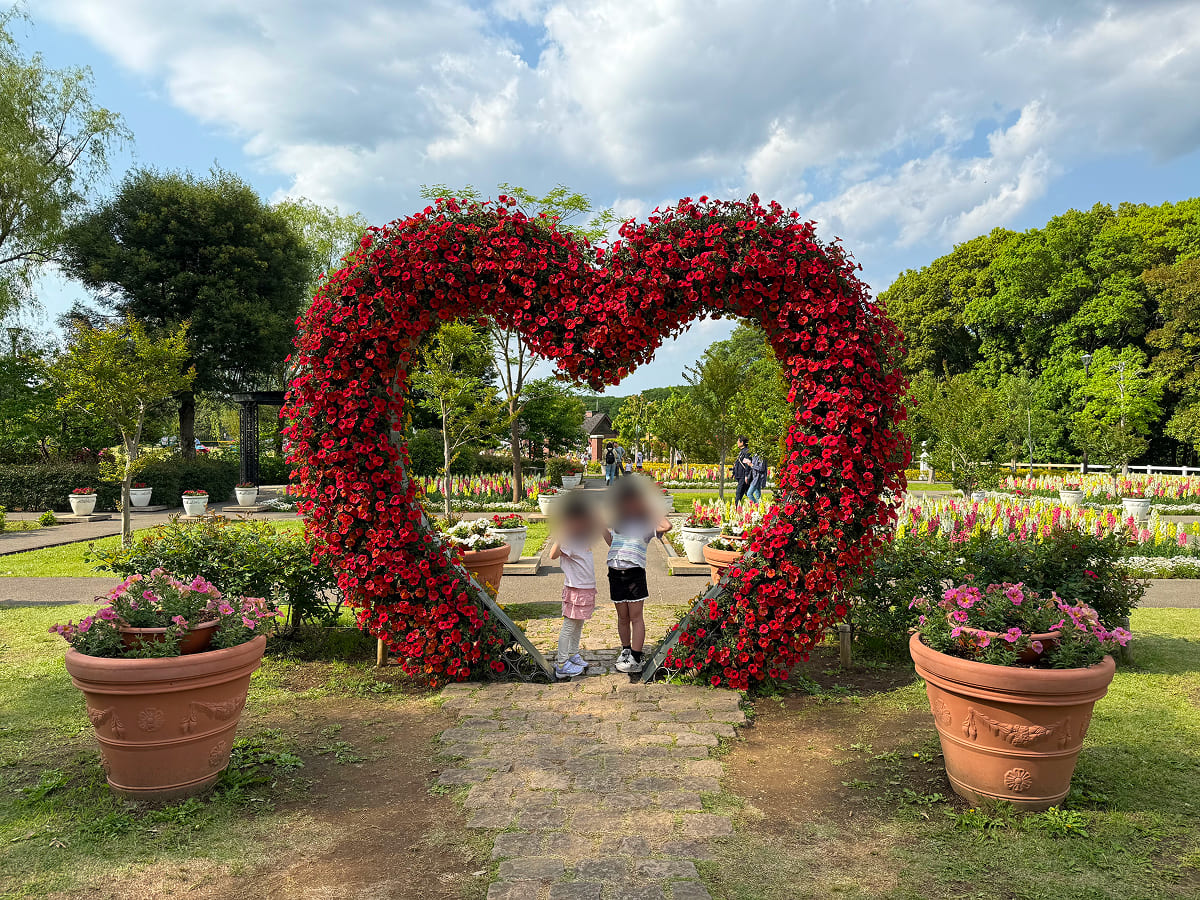 アンデルセン公園 花の城ゾーン