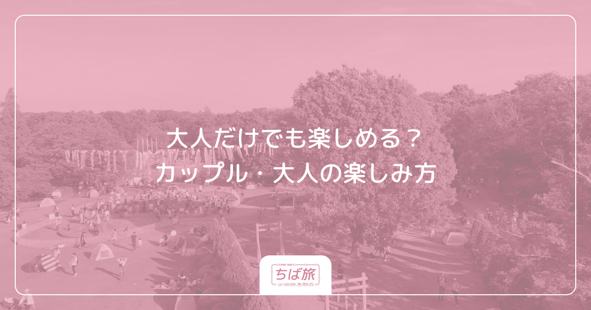 大人だけでも楽しめる？カップル・大人の楽しみ方