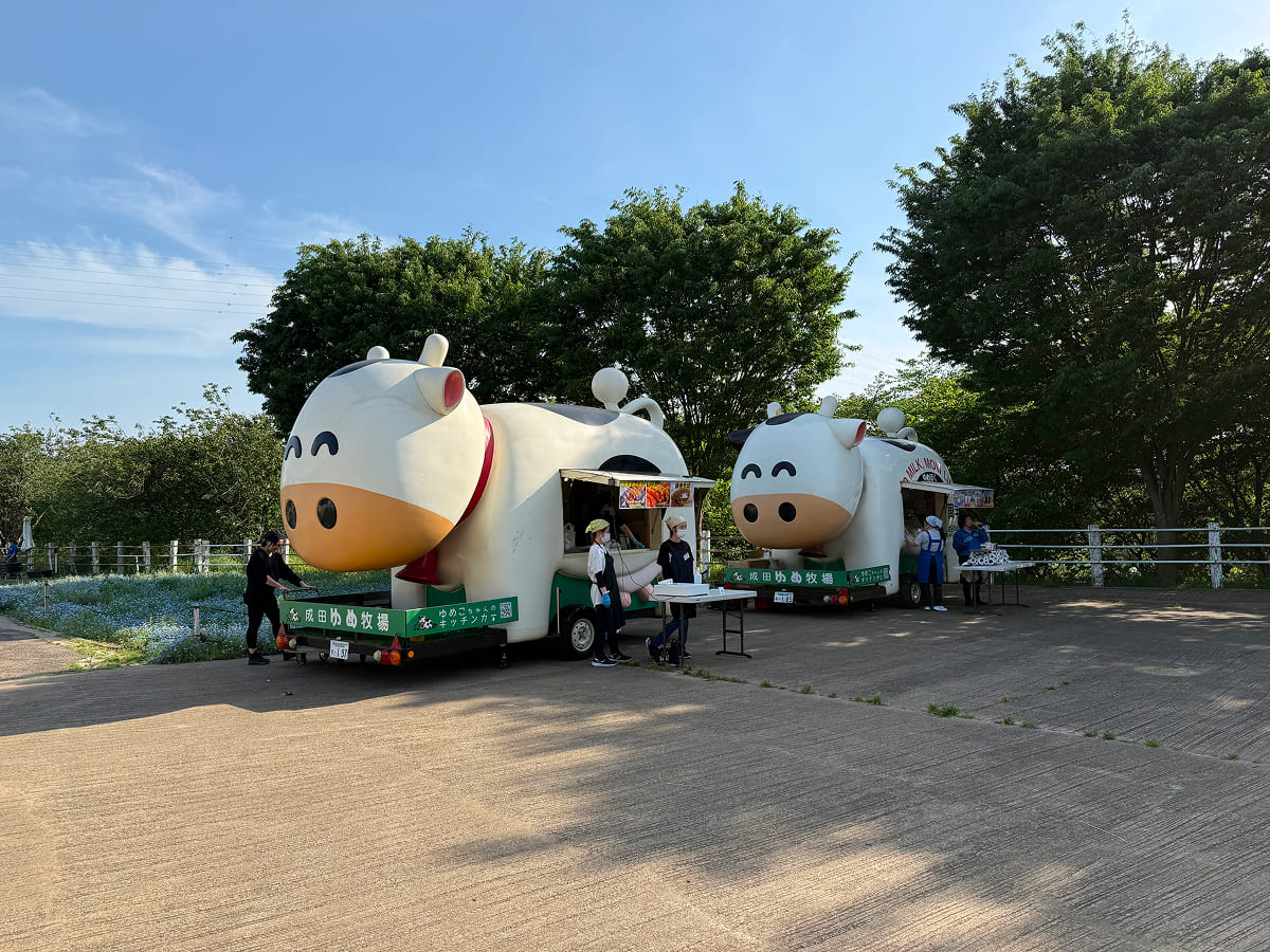 成田ゆめ牧場 ゆめこちゃんキッチンカー