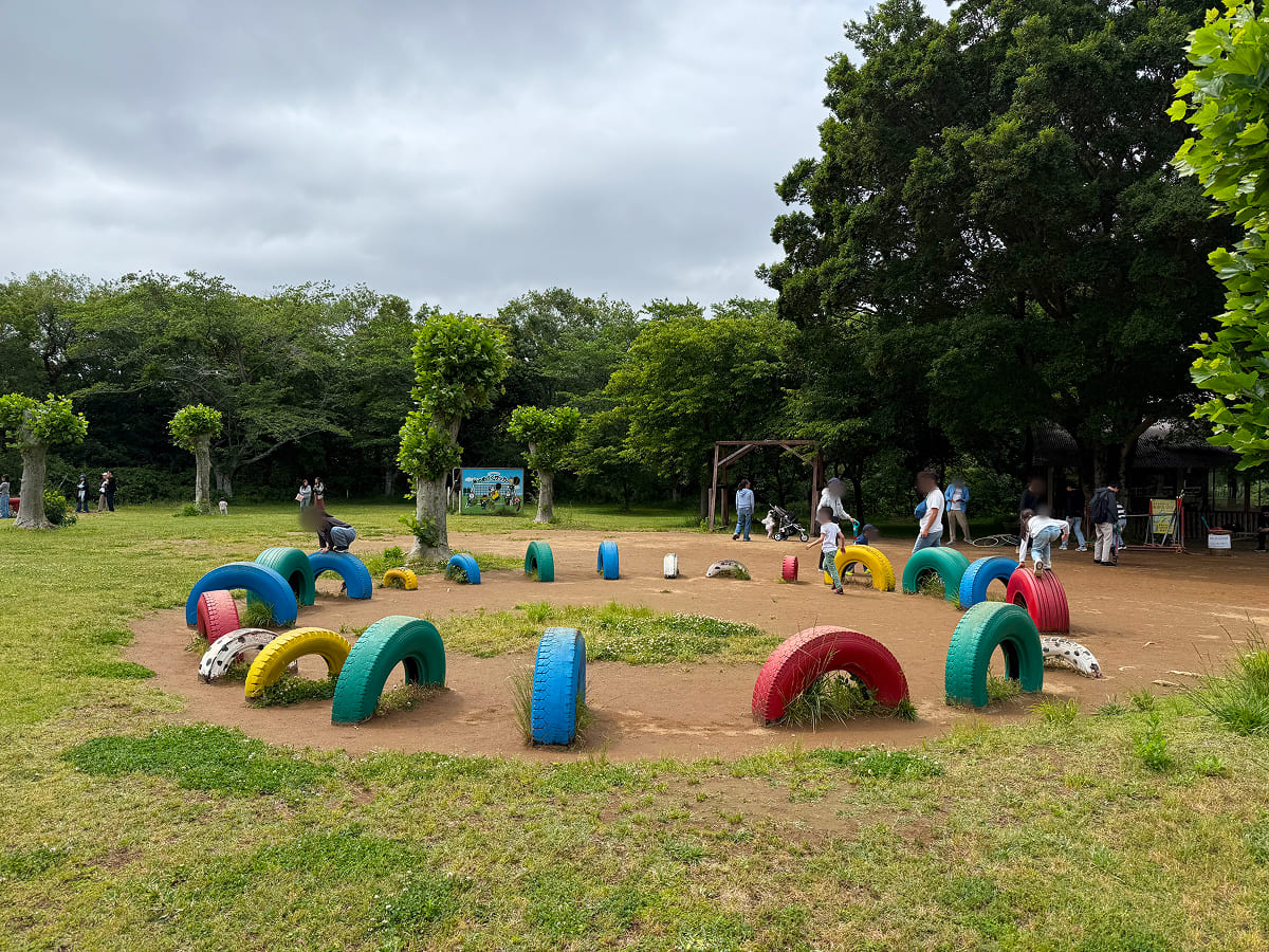 成田ゆめ牧場 アスレチック広場