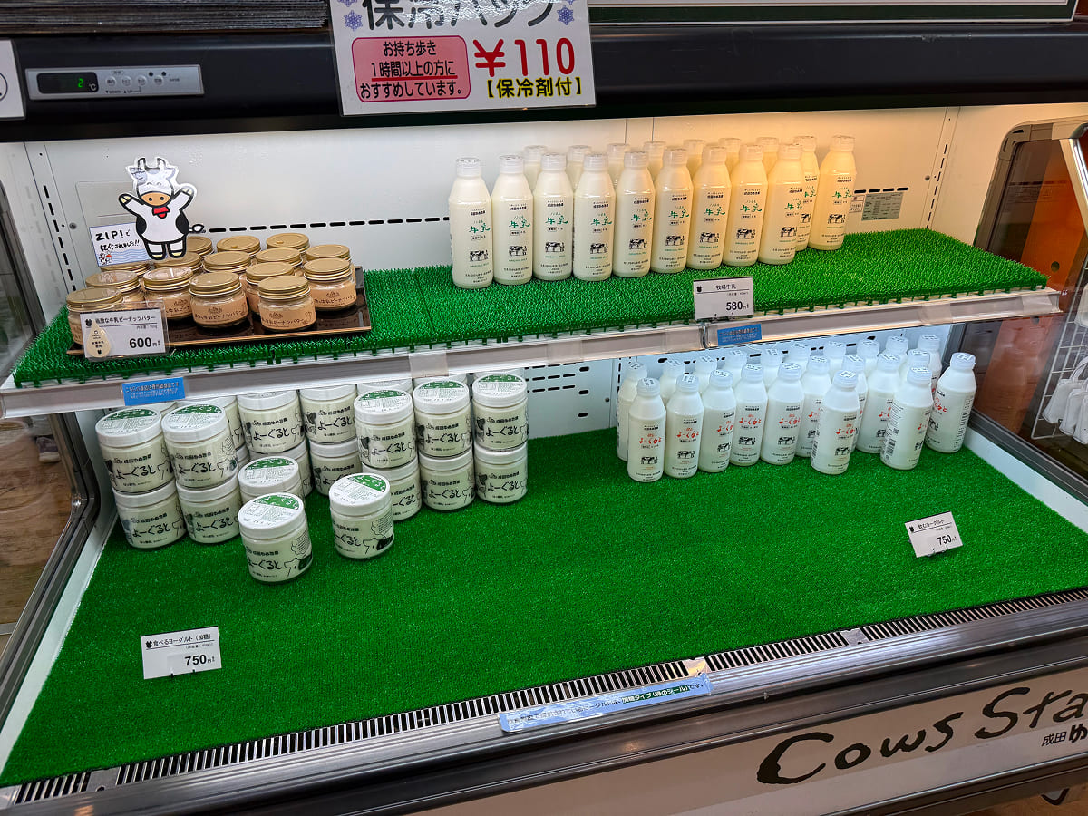 成田ゆめ牧場 お土産「ヨーグルト」