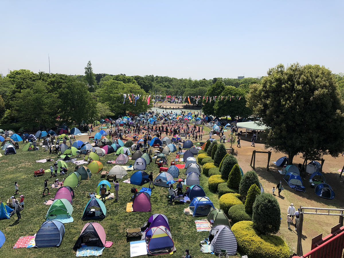 アンデルセン公園 GWのわんぱく王国ゾーンは混雑必至