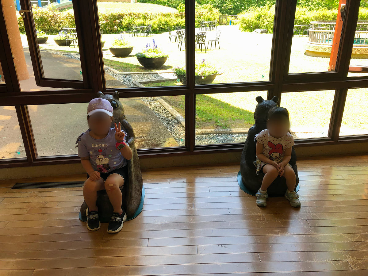 アンデルセン公園 子ども美術館の館内の様子