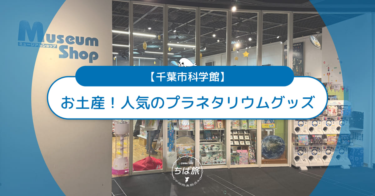 千葉市科学館のお土産レポ！人気のプラネタリウムグッズは？
