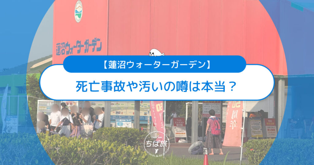 蓮沼ウォーターガーデンの死亡事故や汚いの噂は本当？子連れ安心ガイド