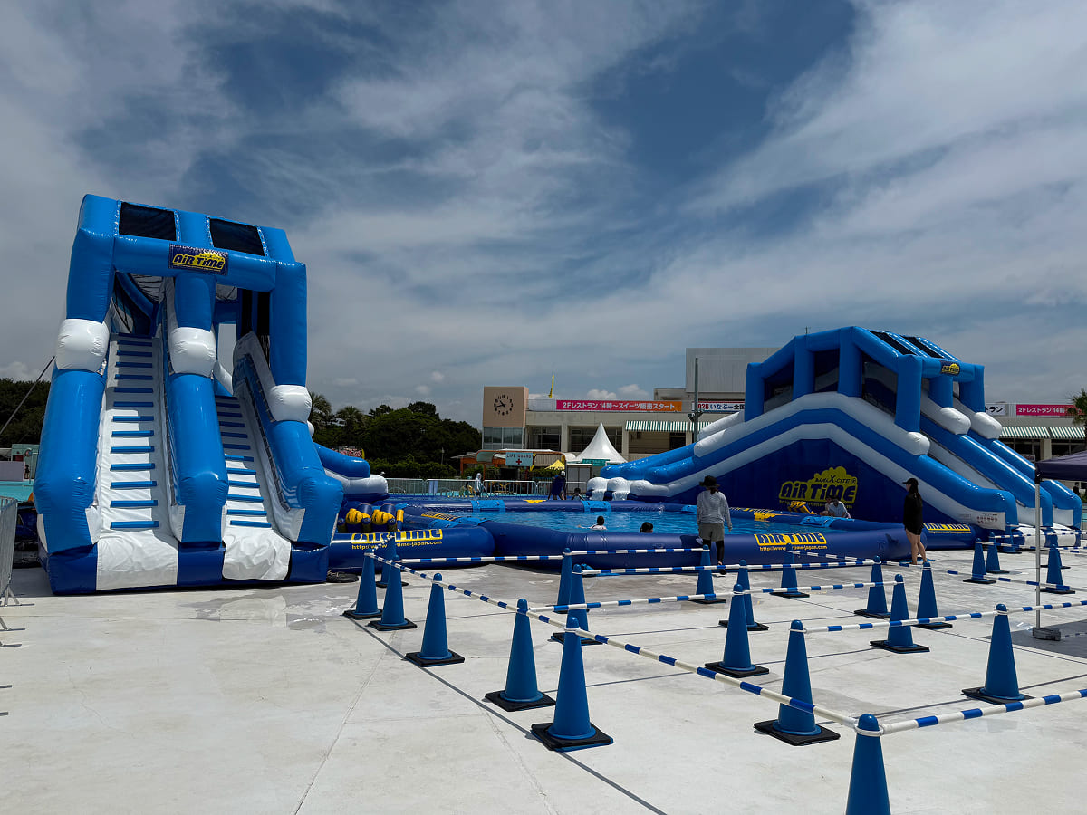 稲毛海浜公園プール ネプチューンスライダー