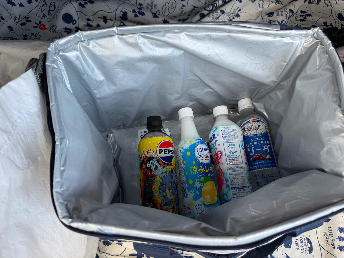 稲毛海浜公園プール ペットボトルのドリンクは持ち込みOK