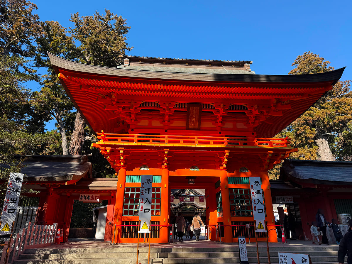 香取神宮 重要文化財の楼門