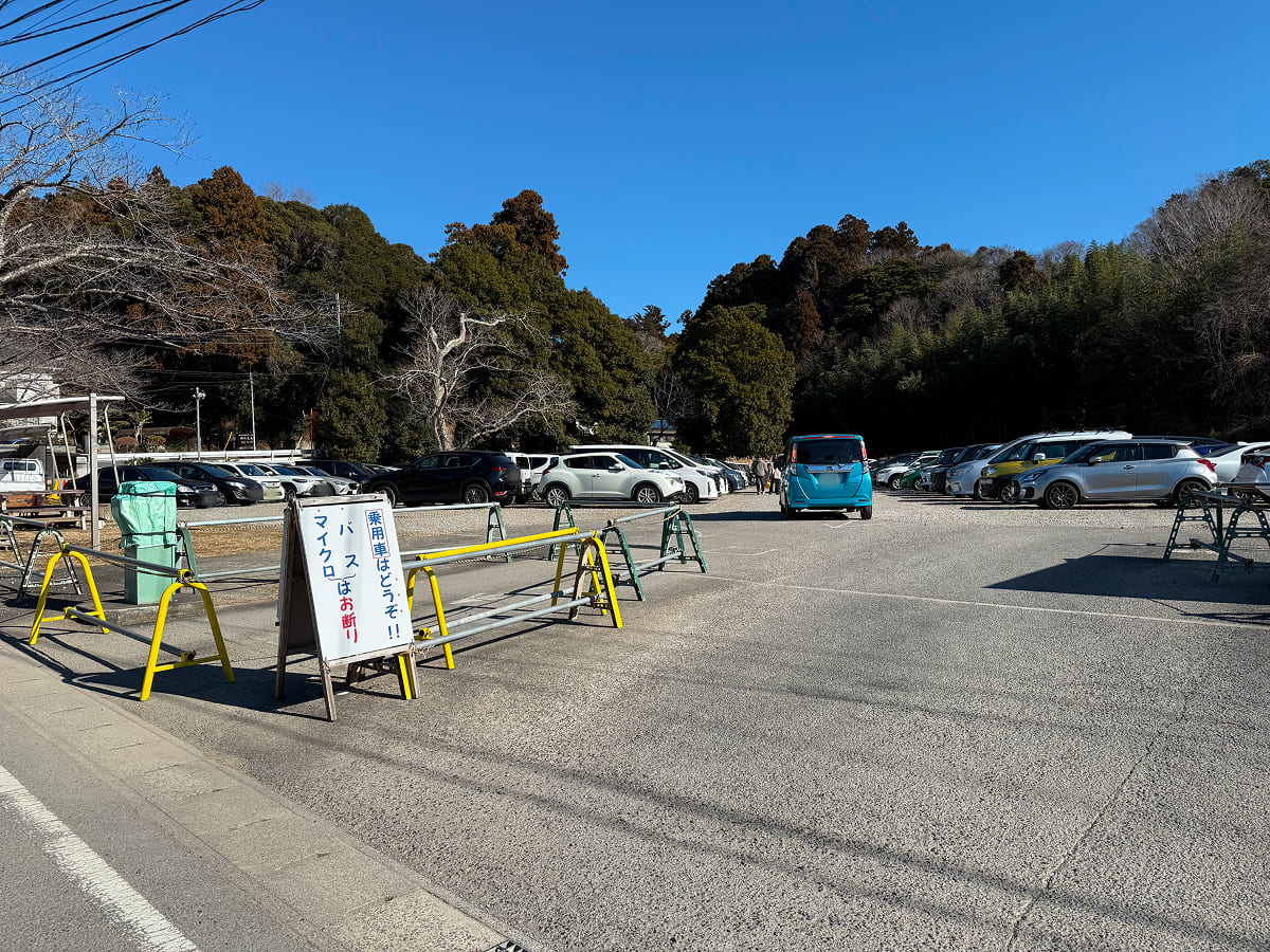 香取神宮 混雑時期だけの臨時駐車場