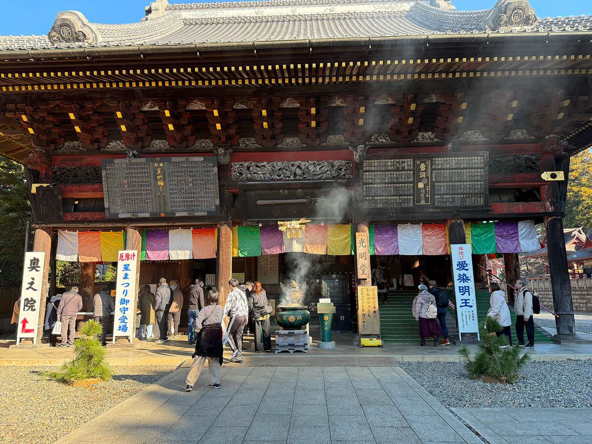 成田山新勝寺 光明堂の愛染明王
