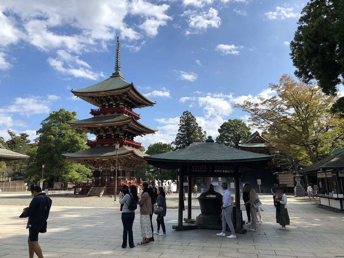 成田山新勝寺 三重塔