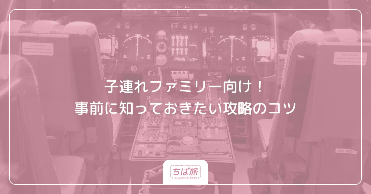 子連れファミリー向け！事前に知っておきたい攻略のコツ