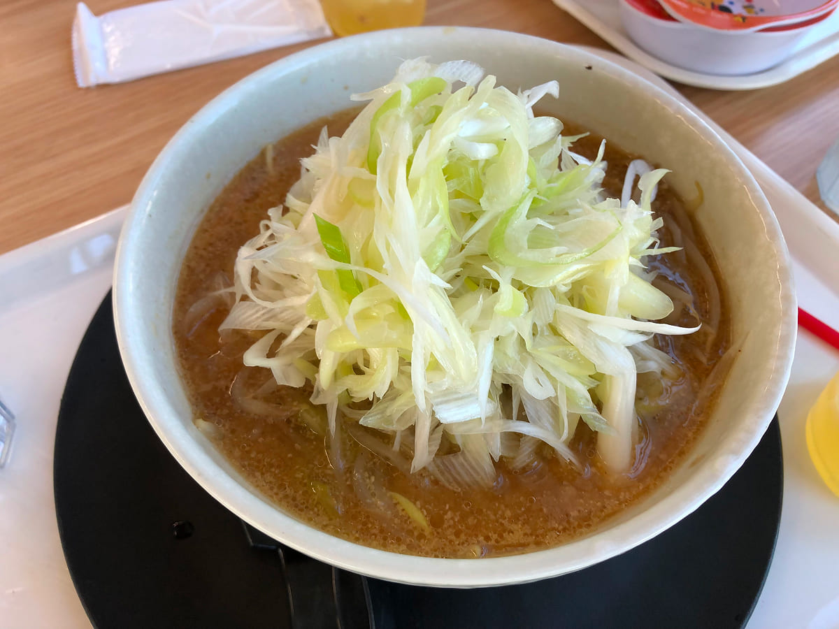 道の駅しょうなん ごちそう食堂のしょうなん野菜味噌ラーメン