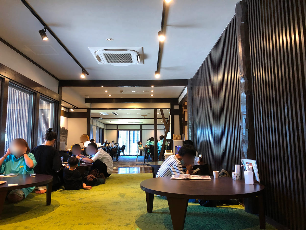 農園リゾート THE FARM おふろcafé かりんの湯のザファーム食堂