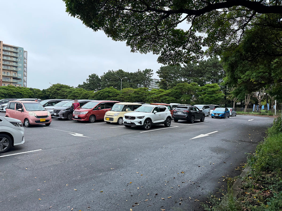千葉ポートパーク無料駐車場