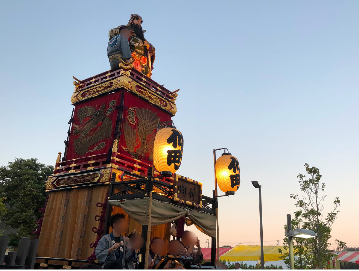 佐倉秋祭り 仲町の山車