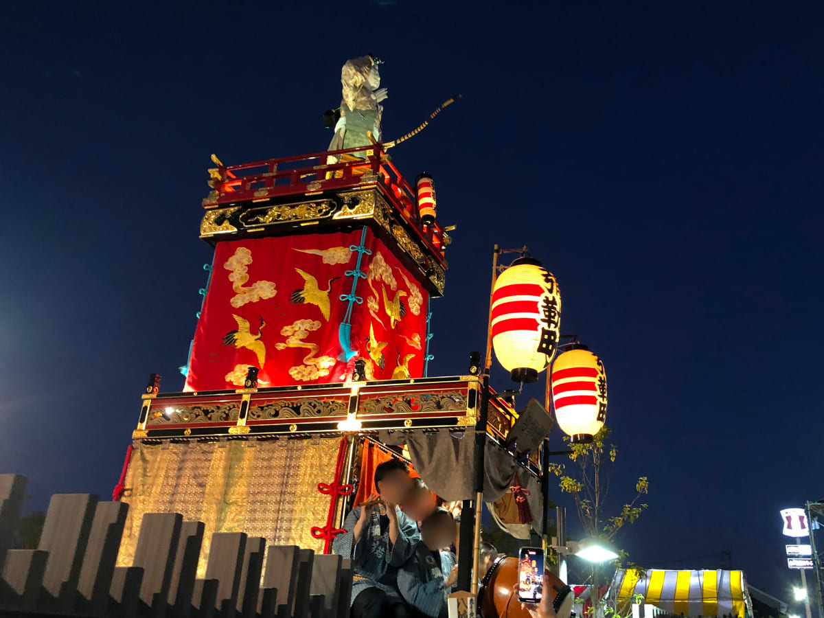 佐倉秋祭り 弥勒町の山車