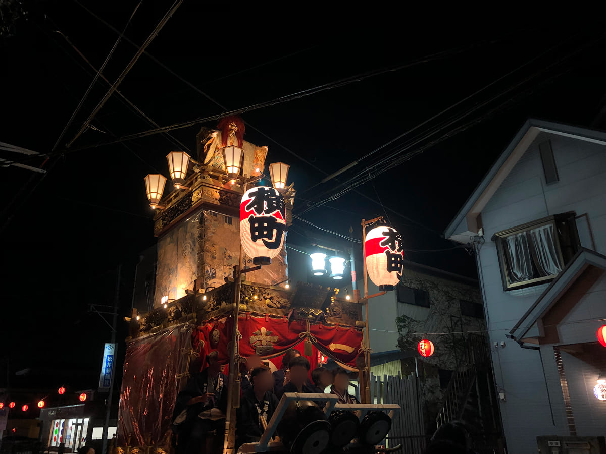 佐倉秋祭り 横町の山車