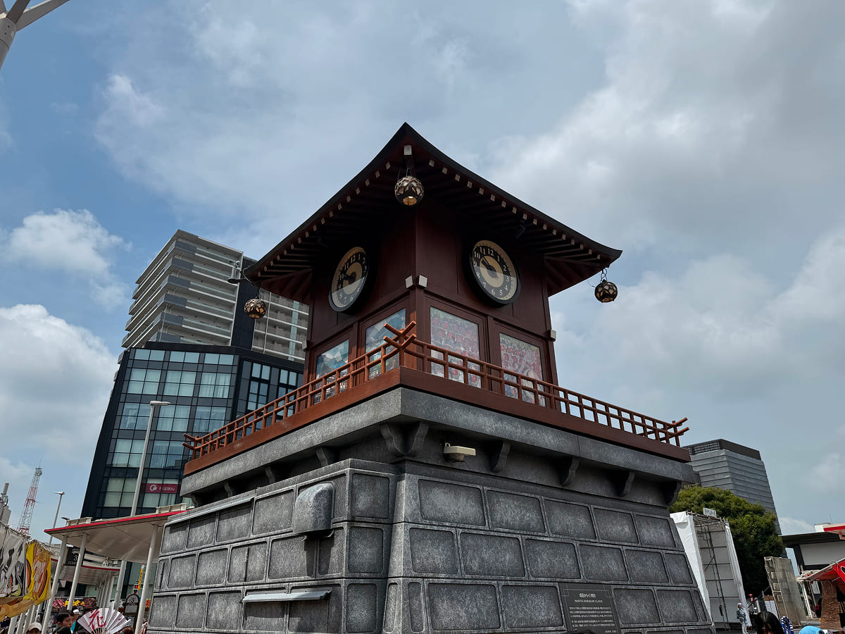 成田山新勝寺 JR成田駅前の成田からくり時計